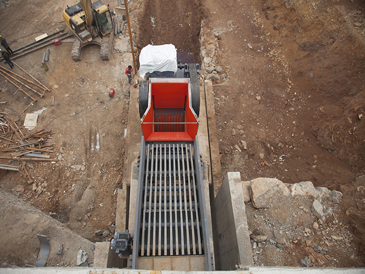 Limestone Crushing Line in Algeria